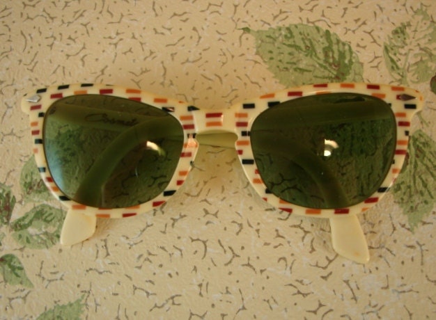 Sunglasses - 1950's-1960's - Rockabilly - Super Geek Chic