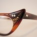Reading Glasses - Rhinestone - Circa 1950's - 1960s