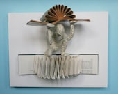 Atlas on Book (Original Sculpture)