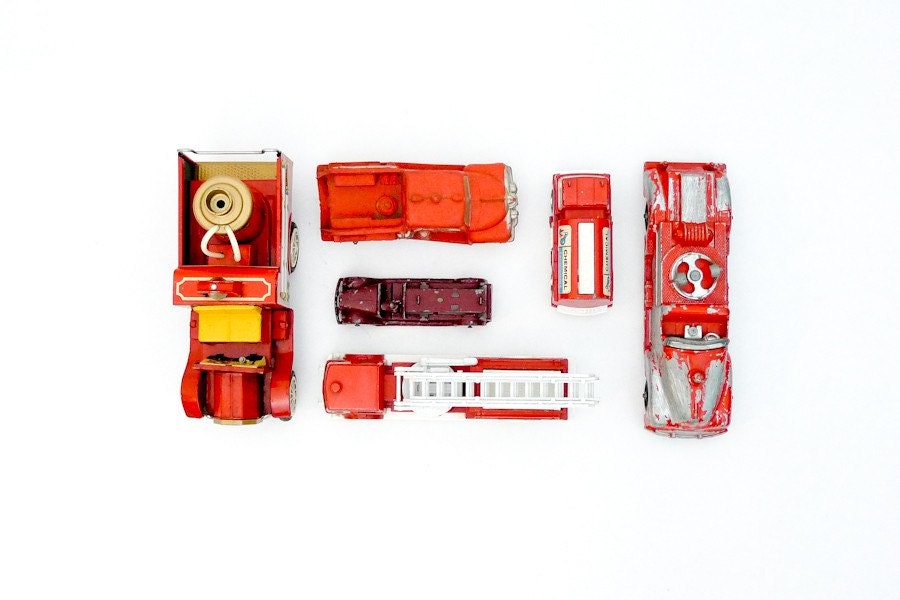 Vintage Fire Truck Collection
