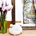 RESERVED for troycrazy8 // Vintage White Nesting Quail