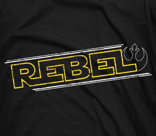 REBEL - humor alliance movie novelty vintage tee t-shirt
