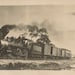 Fellsmere Railroad Train- Vintage Snapshot Photo Black and White