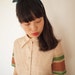 Ivory lace vintage dress, xs, Japan
