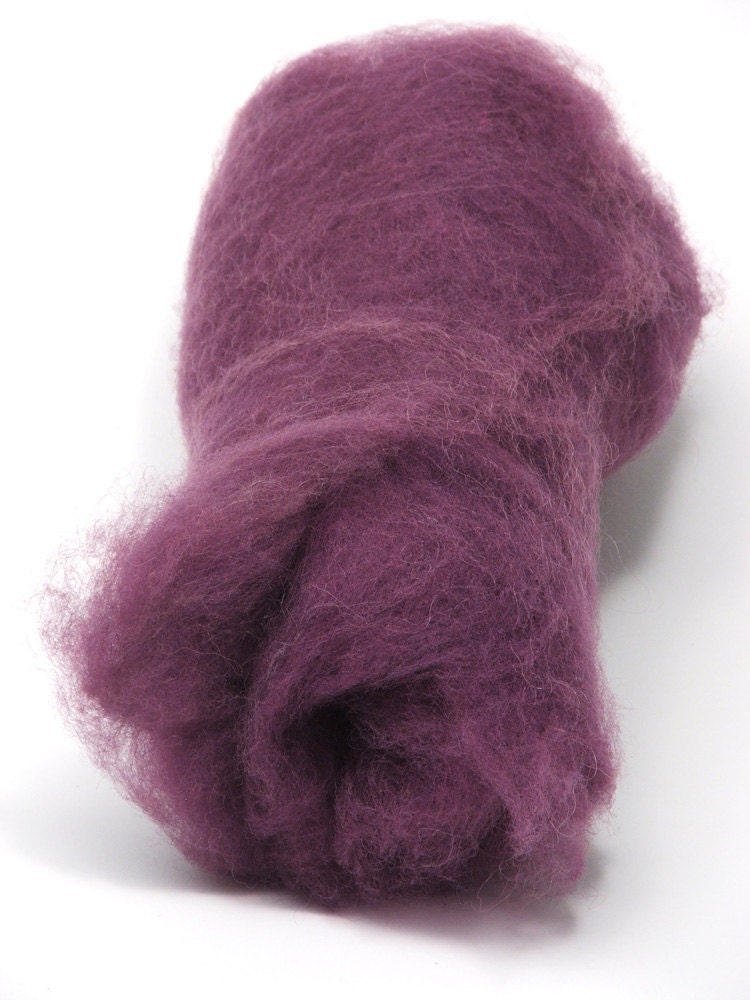 Long Wearing Merino Blend Wool - Berry Purple - 1 oz