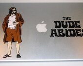 The Big Lebowski The Dude Abides Decal Art