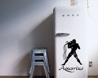 Giant Aquarius Zodiac Wall art decal