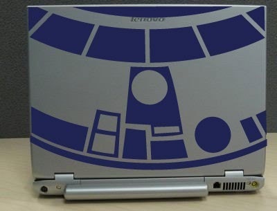 Star wars R2D2 vinyl laptop decal Macbook sticker Art