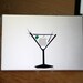 Apple Martini macbook decal vinyl sticker