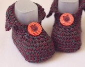 Crochet Baby Booties - Baby Boots ready to wear (0-6 months)