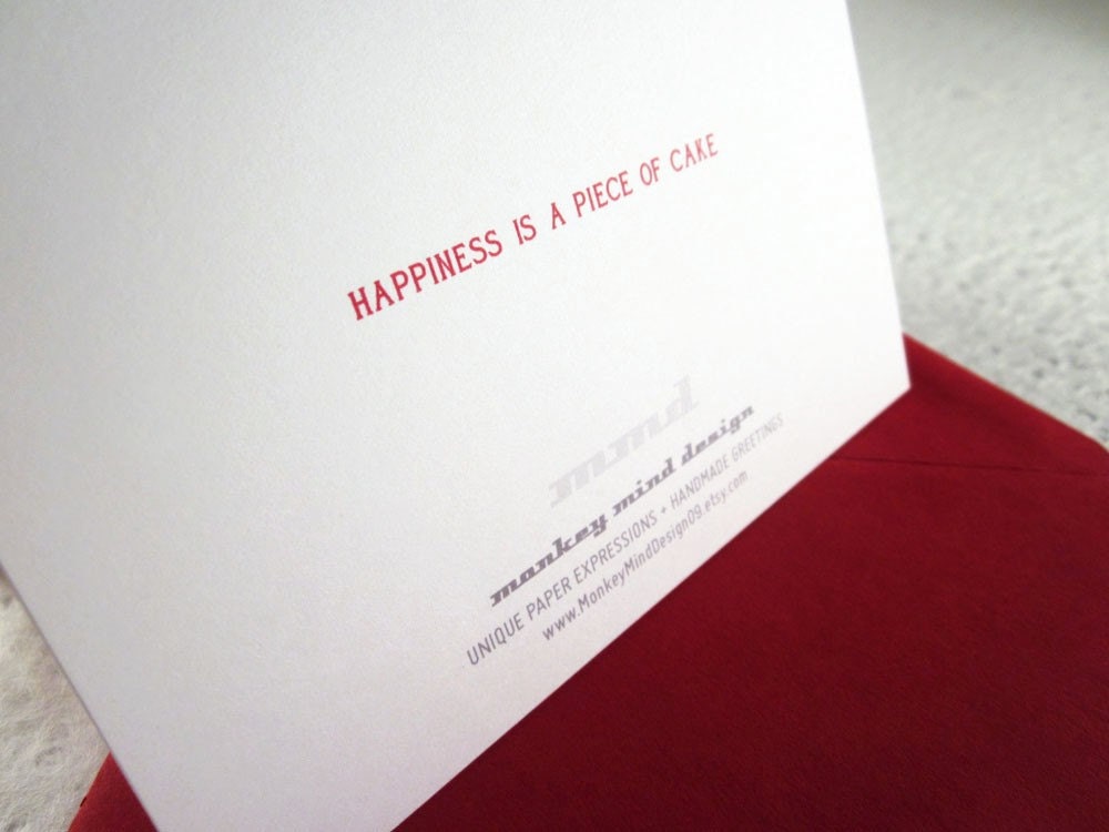 Cake Birthday Card