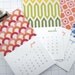 Modern Patterns - Series I - Mini 2013 Calendar