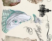 Marie Antoinette Paper Doll Digital Collage Sheet  Download
