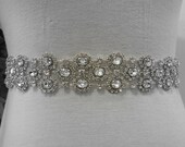 Crystal Grace  -Bridal or special occasion CRYSTAL  SASH