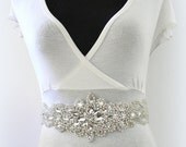 Dazzling Grace  -Bridal or special occasion CRYSTAL  SASH
