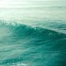 Large Wall Art - Ocean photography - cyan blue ombre waves men - summer surfer decor - 16x20 - Pacific Ocean tropical Father's Day