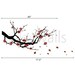 Wall Decal Cherry Blossom wall decals vinyl wall decals nursery wall decals Branch wall mural Plum Sakura Tree Wall Decal Home Decor Art