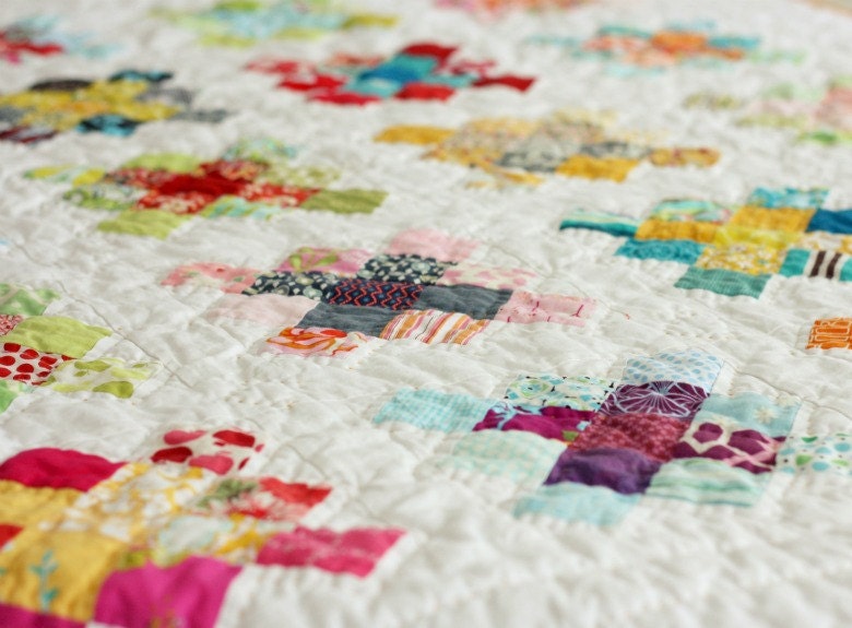 Modern Granny Square Quilt