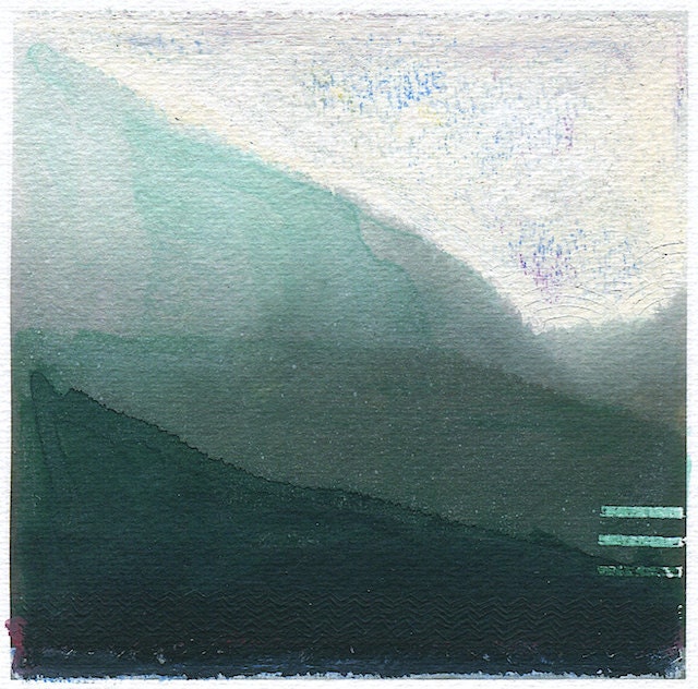 Morning Fog, art print 8 x 10