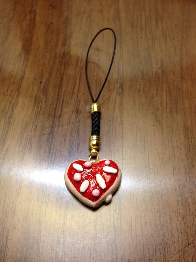 Yummy Cream Filled Heart Donut