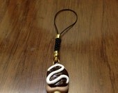 Yummy Long John Donut Cell Phone Charm