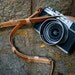 Natural Tan Premium Camera Neck Strap (RING) - made to order