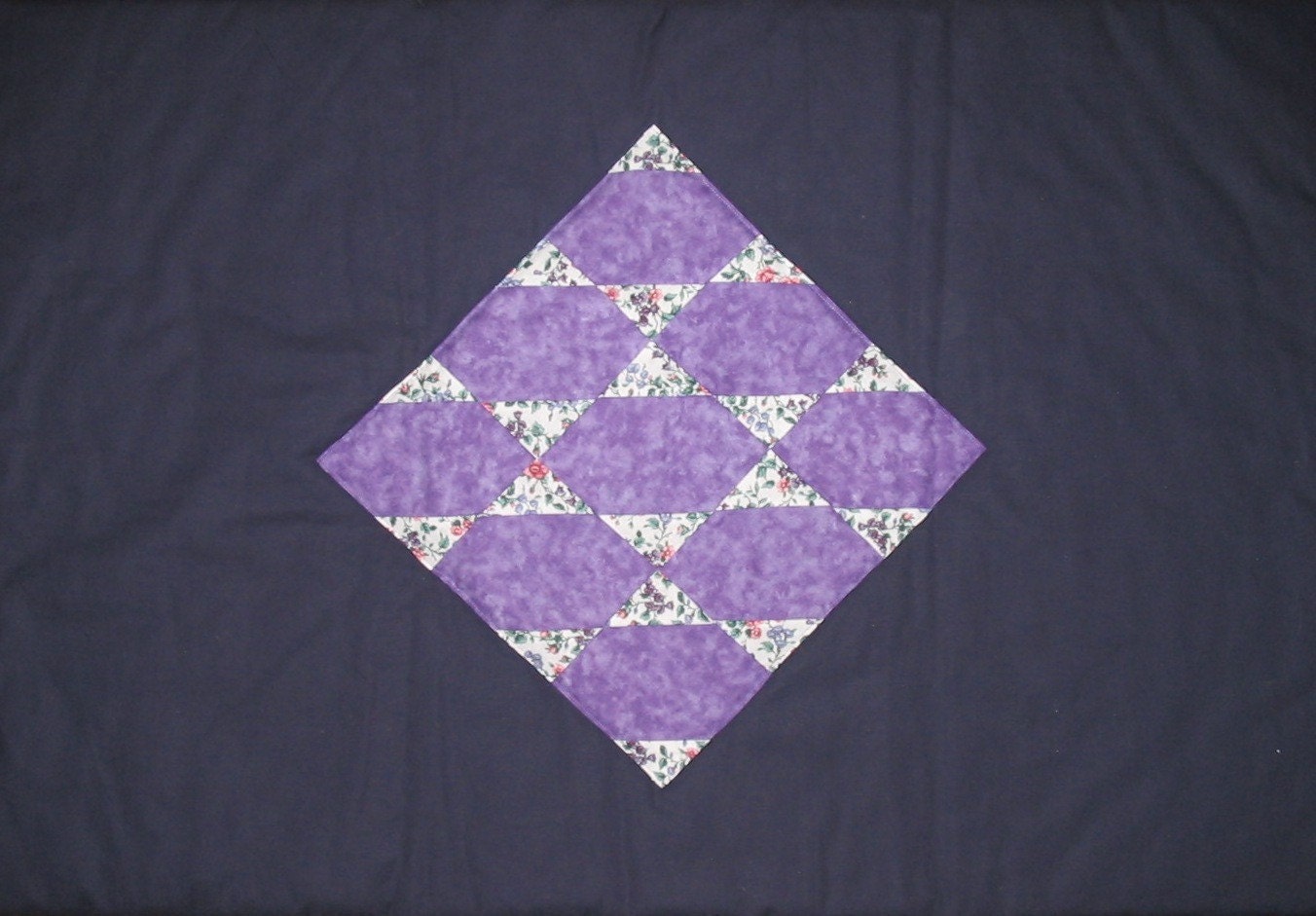 Quilted Hot Plate Cover with Shooting Stars