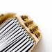 Beige leather Journal, beaded butterfly Sketchbook
