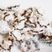 Vintage Cream - Rosette Style Flowers - 24 pieces