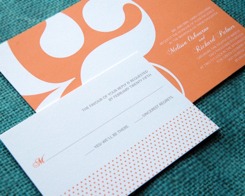 Wedding Invitation Sample - Ampersand