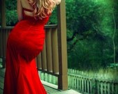 Custom Made to Fit Red Velvet Jessica Rabbit Dress