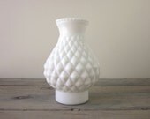 Milk Glass Lamp Hurricane