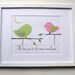 Baby Girl Room Decor, Children, Nursery Art, Birds, Pink, Verse, If There Ever Comes A Day, Winnie the Pooh Quote