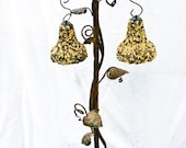 Copper Trellis Bell Bird Feeder