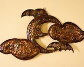 Copper Moon and  Bats