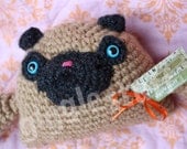 Pug Amigurumi MADE TO ORDER