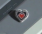 Pin - Beaded Zelda Heart