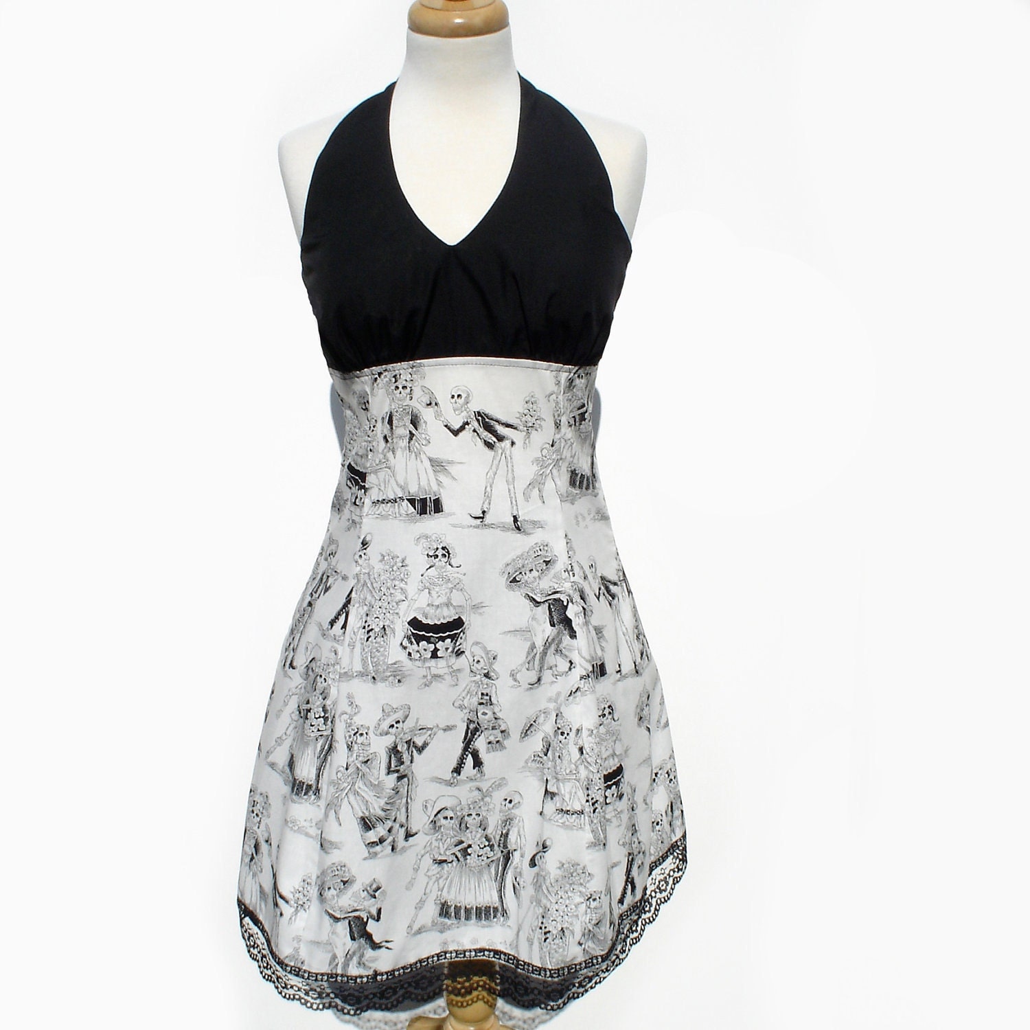 Custom Dress Your Measurements  / Tattoo Art/ Senoritas / Tattoo Art  / Day of the Dead Rockabilly / Horror Monsters / You Choose