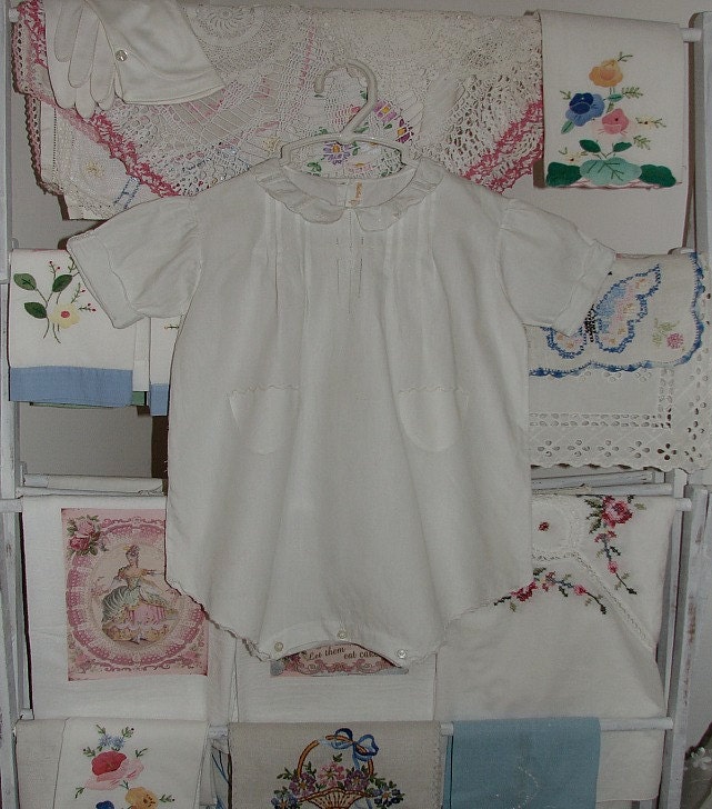 Vintage Baby Onesie Romper Early 1900s