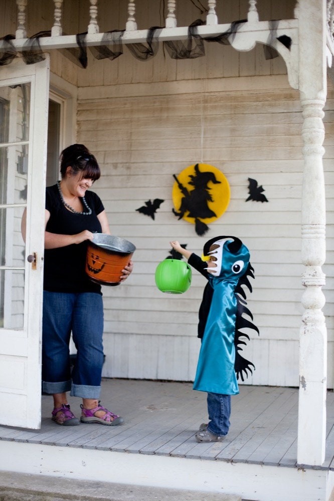 Deep Sea Angler Fish Costume Kid Halloween Costume by pipandbean