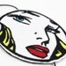 Lichtenstein Inspired Headband, Blonde, Comic Book Heroine