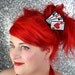 Playing Cards Hair Clip, Aces, Rockabilly Hair Clip