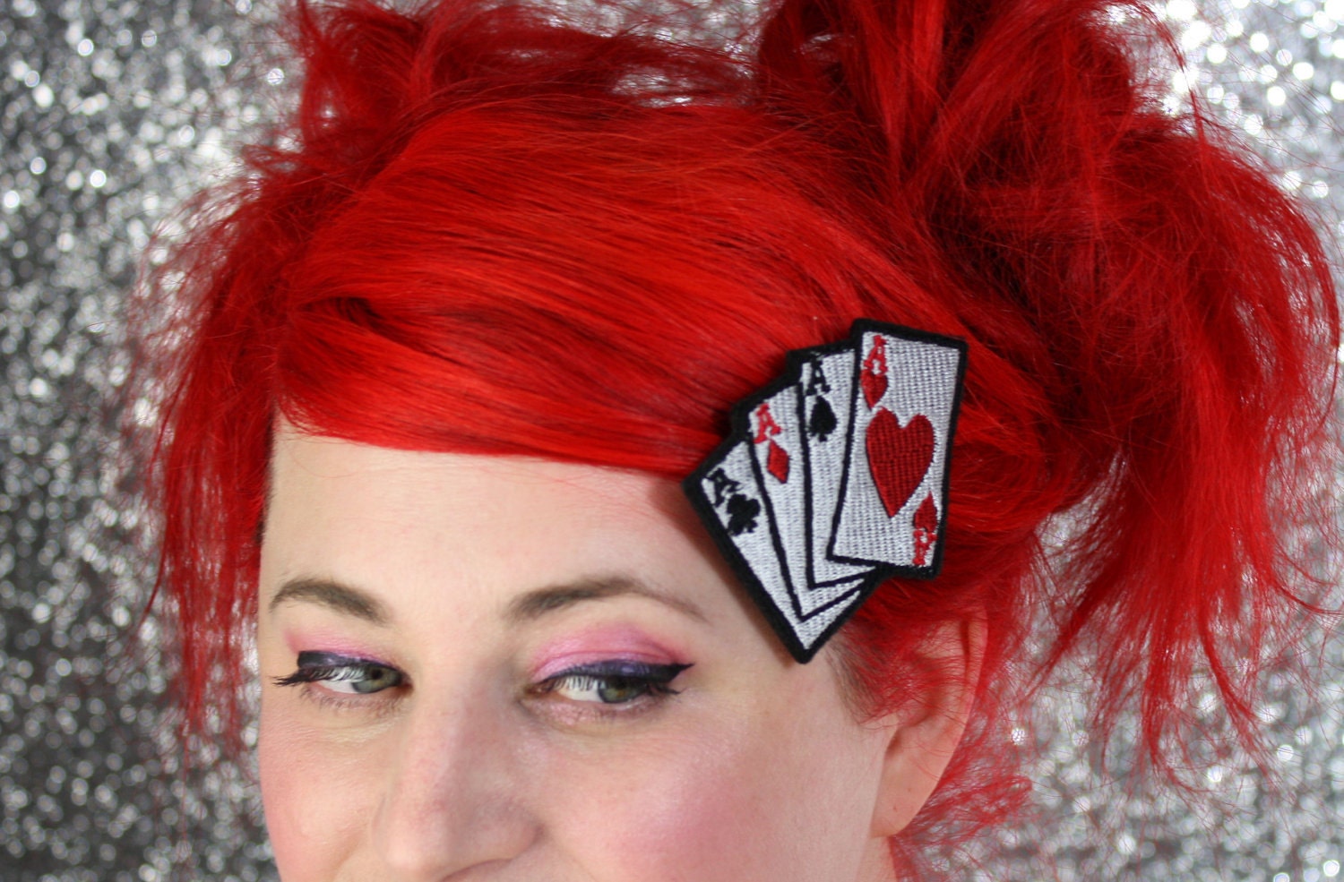 Atom Hair Clip, Boron, Science Geek Barrette