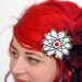 Atom Hair Clip, Boron, Science Geek Barrette