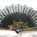 hand painted spanish fan FREE SHIPPING