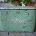 Dr. Pepper Cooler Retro 1940s Cool Green Great for Storage
