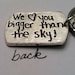 Personalized Love Letter  for Daddy  In their Own Handwritting with their Own Words -  Double sided Silver -Made to Order