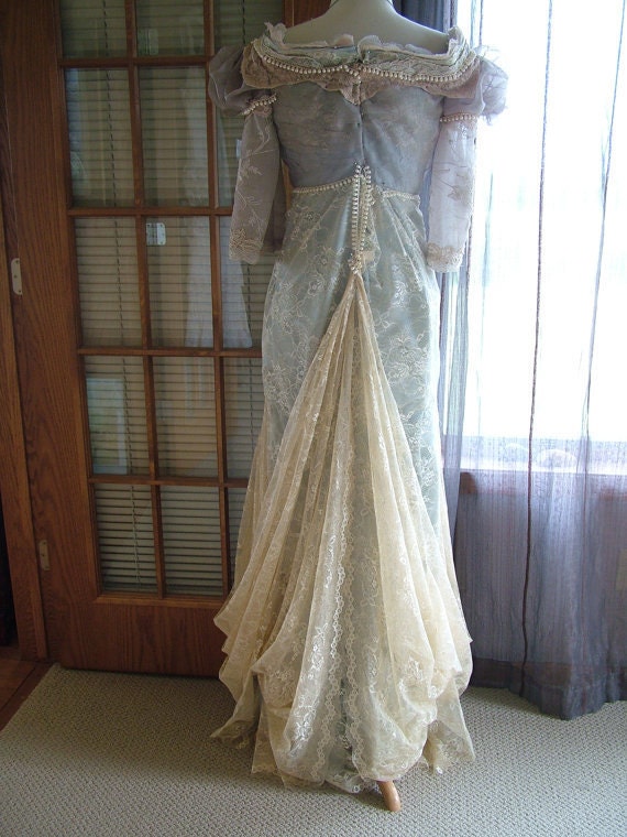 Cinderella Breathe Ever After WEDDING DRESS creation bridal gown original handmade dress
