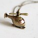 Pilot Fly - Helicopter Necklace with movable rotor (N092)
