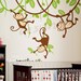 Children Wall Decal Wall Sticker Nursery Wall Decal - Monkeys Wall Decal  dd1049